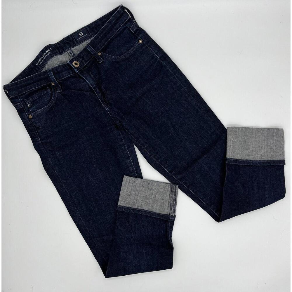 Adriano Goldschmied The Stevie Cuff Petite Slim Straight Cuffed Size 26 P